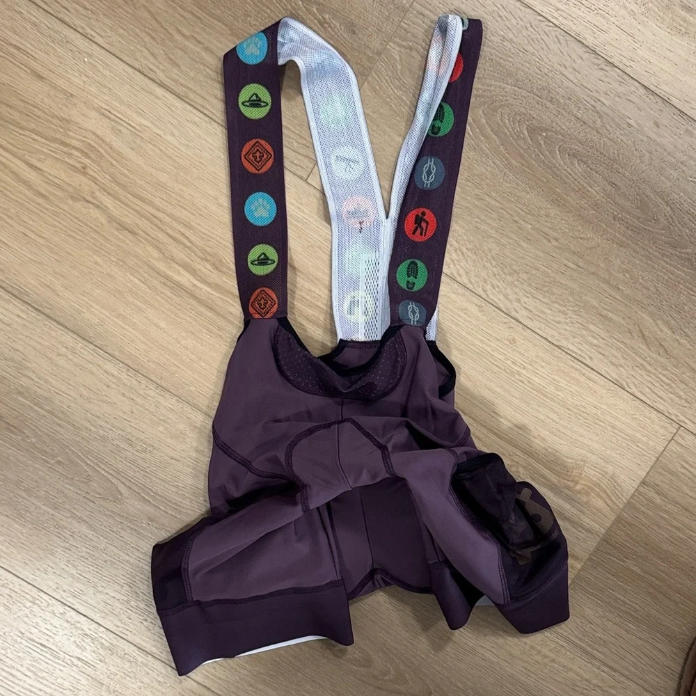 Ostroy Eggplant cargo bibs - Picture 2 of 6